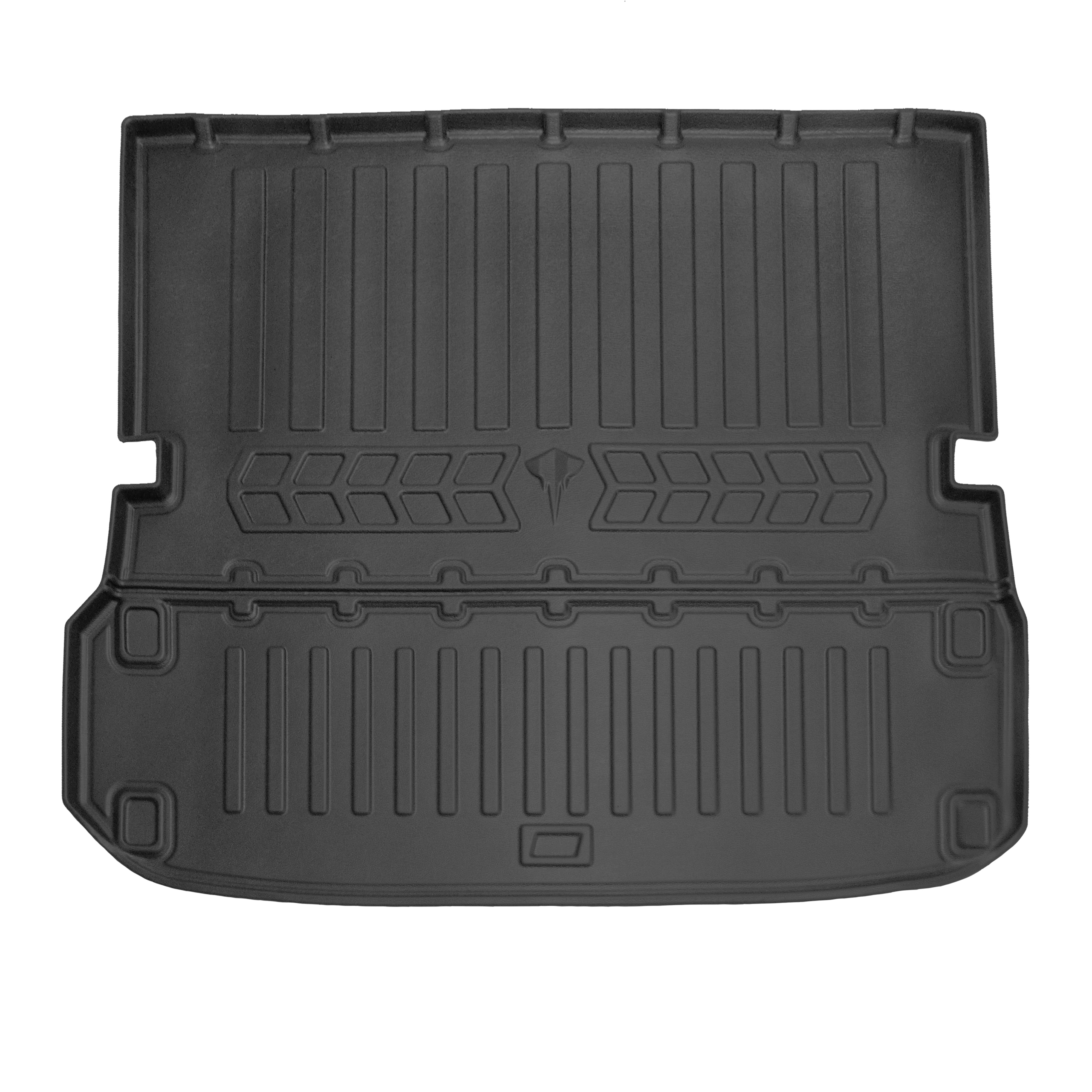 Килимок в багажник Stingray 3D (5 місць в 7 містному автомобілі) для Nissan Pathfinder R52 2012-2021 рр