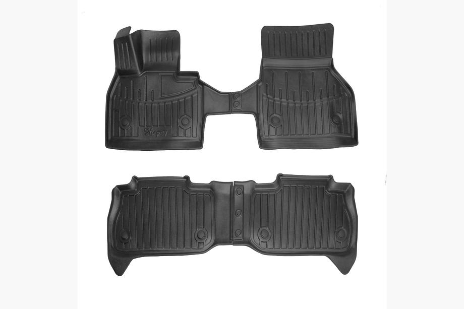 BMW iX (I20) 2022 2022- гг. Резиновые коврики Stingray 3D (4 шт) Image