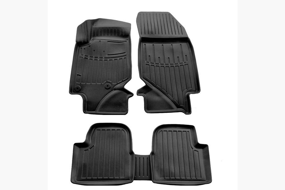 Citroen C4 2020- гг. Резиновые коврики Stingray 3D (5 шт) Image