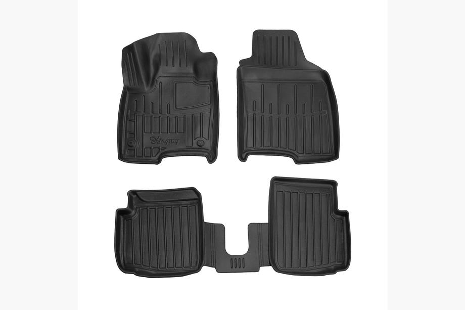 Fiat Panda 2011-2023 гг. Резиновые коврики Stingray 3D (5 шт) Image