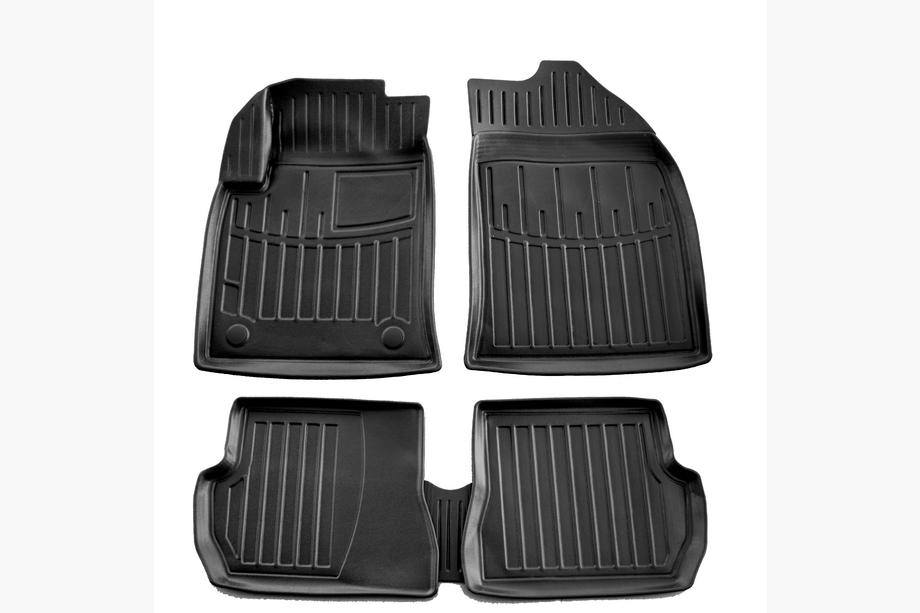 Ford Fusion 2002-2009 гг. Резиновые коврики Stingray 3D (5 шт) Image