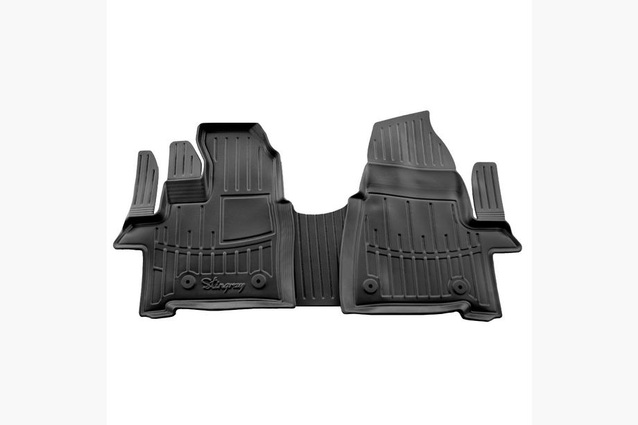 Ford Custom 2013-2022 гг. Резиновые коврики Stingray 3D (3 шт) Image