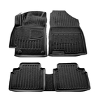 Hyundai Elantra (CN7) 2020- гг. Резиновые коврики Stingray 3D (5 шт) фото 1