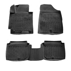 Hyundai Elantra (MD/UD) 2011-2015 гг. Резиновые коврики Stingray 3D (5 шт) фото 1