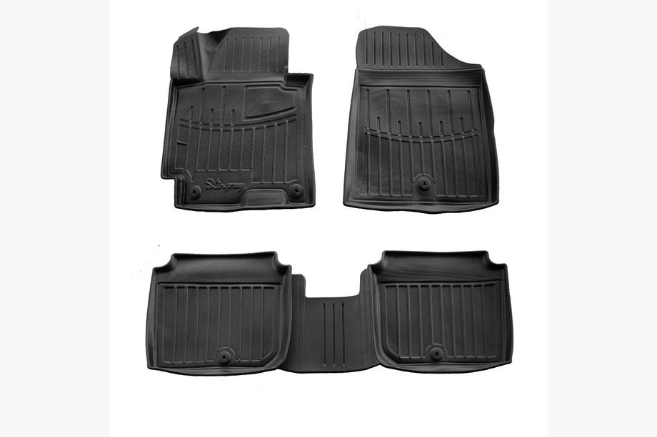 Hyundai Elantra (MD/UD) 2011-2015 гг. Резиновые коврики Stingray 3D (5 шт) Image