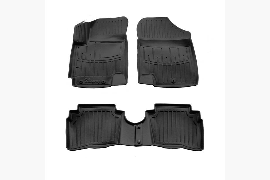 Hyundai I-20 2008-2012 гг. Резиновые коврики Stingray 3D (4 шт) Image