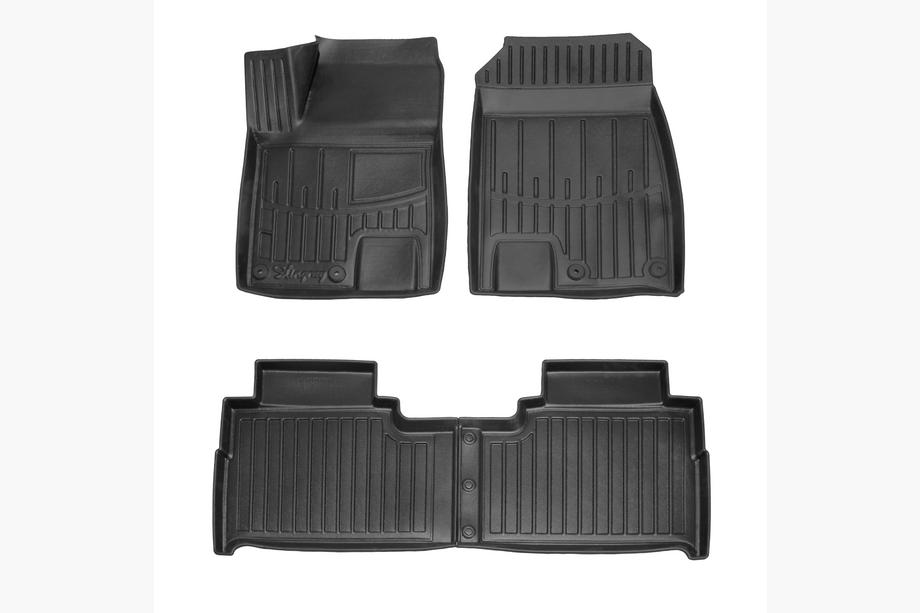 Jetour T2 2024- гг. Резиновые коврики Stingray 3D (4 шт) Image