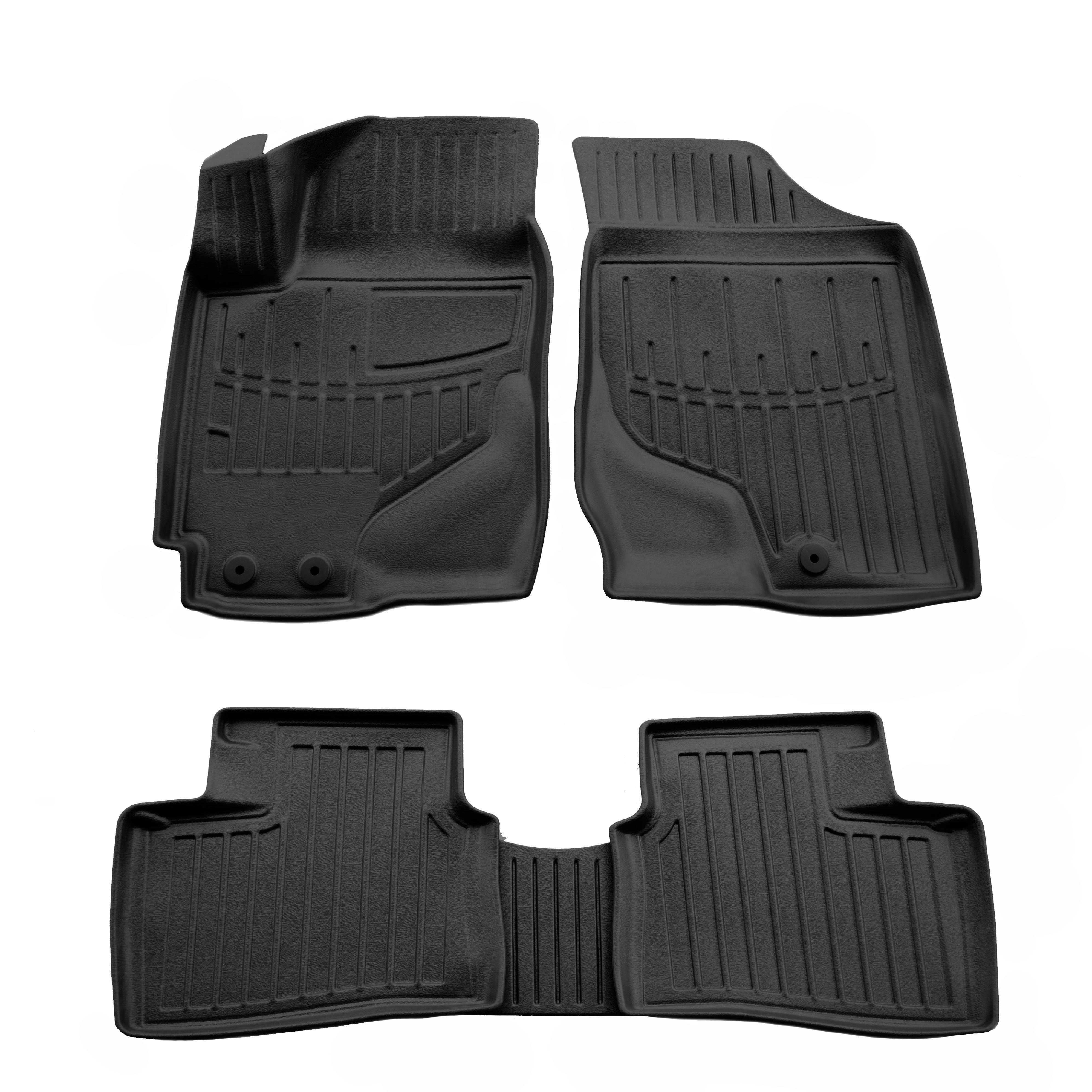 Килимки Stingray 3D (5 шт) для Kia Cerato 2 2010-2013 рр - фото 1