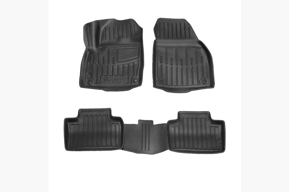 Range Rover Evoque 2012-2018 гг. Резиновые коврики Stingray 3D (4 шт) Image