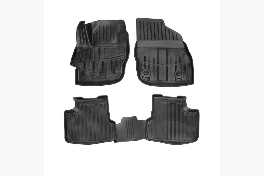 Mazda 3 2009-2013 гг. Резиновые Коврики Stingray 3D (Europe, 4 шт) Image