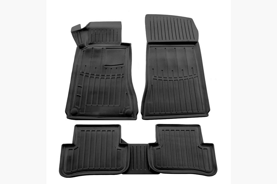 Mercedes C-class W202 1993-2001 гг. Резиновые коврики Stingray 3D (5 шт) Image