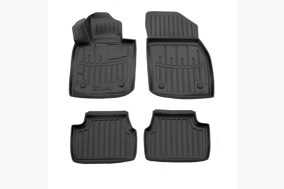 Mini Cooper F55/56/57 2014-2023 гг. Коврики резиновые Stingray 3D (5-дверный, 4 шт.) Фото 1