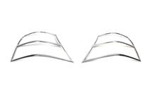 Volkswagen Golf 4 1997-2006 гг. Хром Накладки на Задние Фонари (2 шт, пластик) фото 1