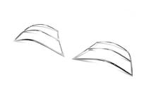 Volkswagen Golf 4 1997-2006 гг. Хром Накладки на Задние Фонари (2 шт, пластик) фото 2