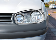 Накладки на фары Очки V2 (2 шт., пластик) фото 1