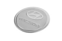 Hyundai Tucson JM 2004- гг. Накладка на Бак Нержавеющая Сталь фото 2