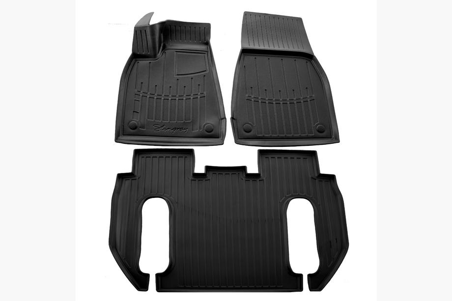 Резиновые коврики Stingray 3D (6-местный, 3 шт.) Image