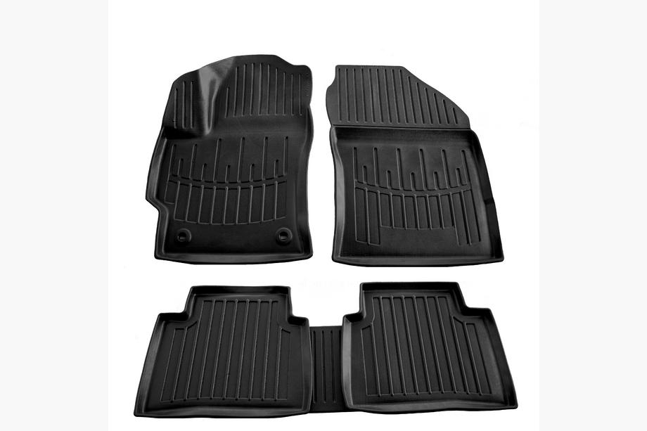 Toyota Corolla 2019- гг. Резиновые коврики Stingray 3D (5 шт) Image