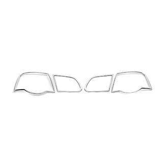 Хромированные накладки на задние фонари (2 шт., пластик) Volkswagen Passat B6 2006-2012 гг. фото 1