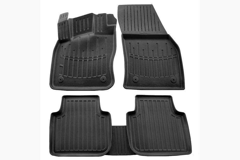 Volkswagen Tiguan 2016-2023 гг. Коврики Резиновые Stingray 3D (Allspace, 5 шт) Image