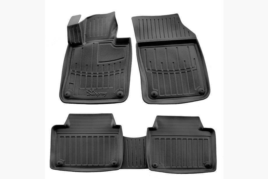 Volvo S90/V90 2016- гг. Резиновые коврики Stingray 3D (5 шт) Image