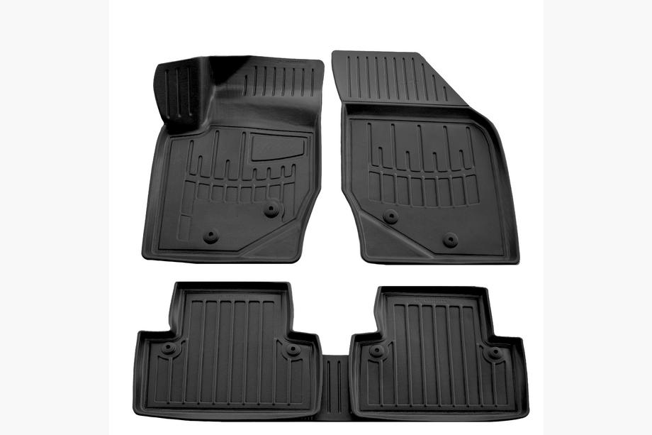 Volvo XC90 2002-2014 гг. Резиновые коврики Stingray 3D (5 шт) Image