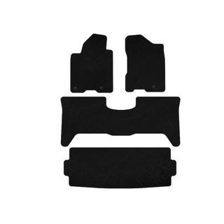 Текстильные коврики Premium (3 ряда, 2003-2008, Черный) фото 1