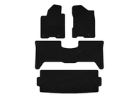 Nissan Armada 2003-2015 гг. Текстильные коврики Classic (3 ряда, 2003-2008, Черный) фото 1