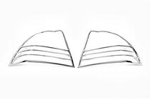 Хром Накладки на Задние Фонари (2002-2004, 2 шт, пластик) фото 3