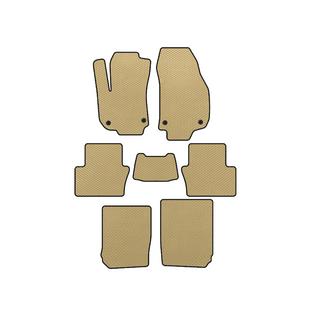 Коврики EVA (3 ряда, Бежевые)