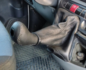 Кожаный чехол для рычага КПП фото 8