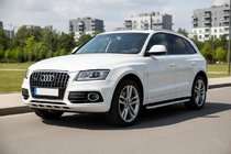 Audi Q5 2008-2017 гг. Боковые Подножки Tayga (2 шт., Алюминий) фото 1