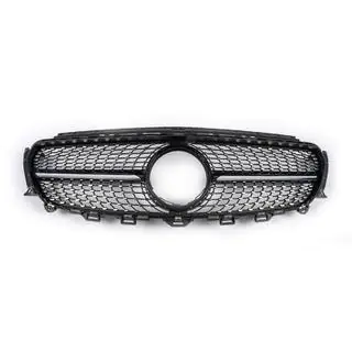 Передняя решетка Diamond Black (для Avantgarde/AMG-Line/E43 AMG/E53 AMG 2016-2020) фото 2