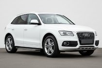 Audi Q5 2008-2017 гг. Боковые Подножки Rainbow (2 шт., Алюминий) фото 1