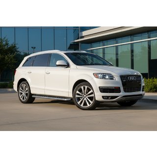 Боковые Подножки Maydos V1 (2 шт., Алюминий и Нержавейка) Audi Q7 2005-2015 гг. фото 1