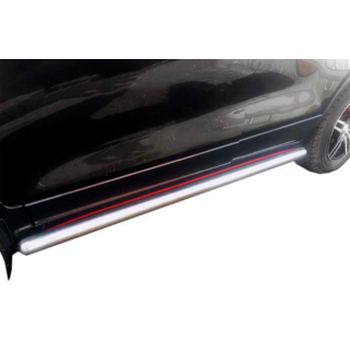 Боковые трубы (2 шт, нержавейка) фото 1