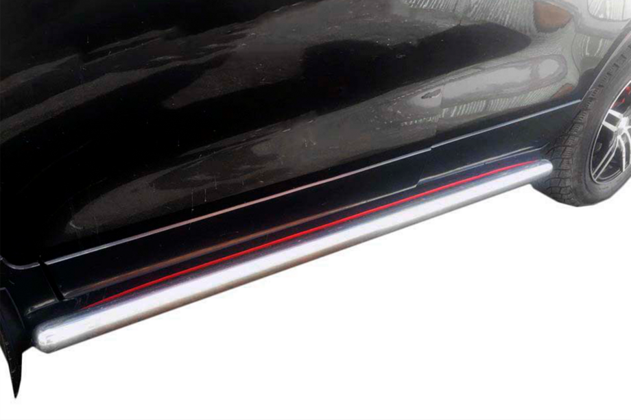 Chevrolet Trax 2012-2023 гг. Боковые трубы (2 шт, нержавейка) Image