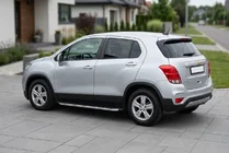 Chevrolet Trax 2012-2023 гг. Боковые Подножки Fullmond (2 шт., Алюминий) фото 1