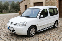 Citroen Berlingo 1996-2008 гг. Боковые Подножки Line (2 шт., Алюминий) фото 1