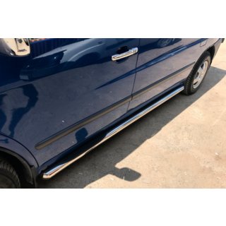 Боковые трубы (2 шт., нержавейка) Mercedes Vito W638 1996-2003 гг. фото 1