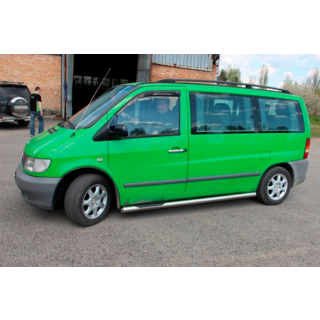 Боковые трубы (2 шт., нержавейка) фото 3