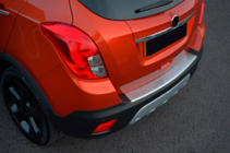 Chevrolet Trax 2012-2023 гг. Накладка на задний бампер OmsaLine Нержавейка фото 8