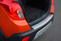 Chevrolet Trax 2012-2023 гг. Накладка на задний бампер OmsaLine Нержавейка фото 6