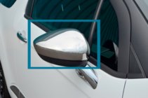 Citroen DS-3 2009-2016 гг. Накладки на Зеркала (2 шт, Нержавеющая Сталь) Carmos - Турецкая Нержавеющая Сталь фото 2