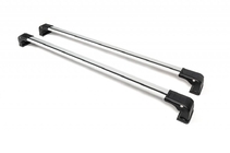 Mazda 3 2009-2013 гг. Поперечины на штатные места с замком Wingbar V3 (2 шт) фото 15