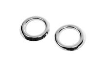 Накладки на противотуманные фары 2014-2018 (2 шт, нержавейка) фото 3