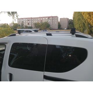 Багажник поперечины на стандартные рейлинги с замком Wizard V1 (2 шт) фото 2