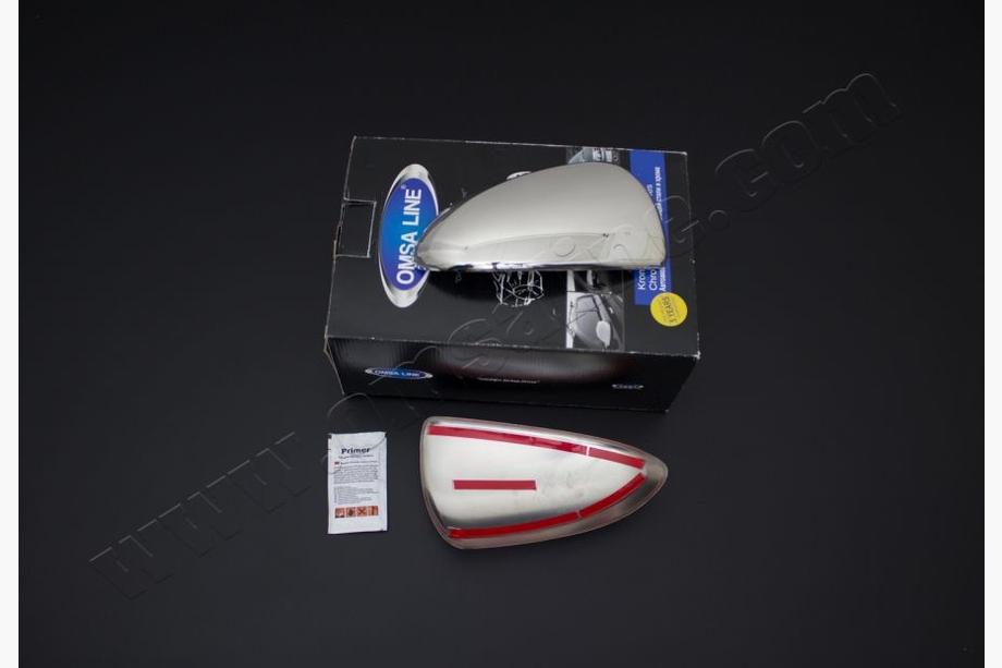 Smart 2007-2014 гг. Накладки на Зеркала (2 шт., Нержавейка) Image