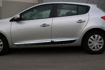 Дверные молдинги нержавейка (HB, 4 шт) фото 1