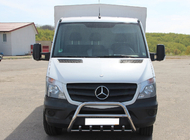 Mercedes Sprinter W906 2006-2018 гг. Кенгурятник WT003 (нержавейка) фото 7